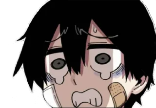 😰 emoji Suicide Boy Telegram sticker 20 of 41