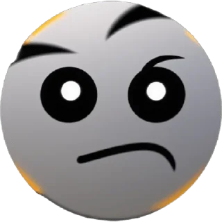 🤨 emoji GD❤️ 2" Telegram sticker 23 of 120