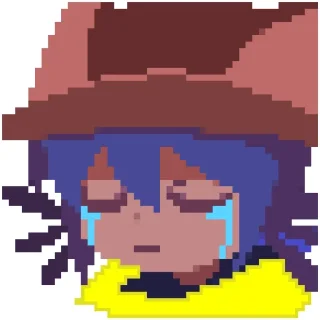 😞 emoji Nico (Дитя Света) @OneshotPlayerPresenceNico Telegram sticker 1 of 36
