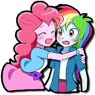 🤗 emoji My little pony Telegram sticker 24 of 108