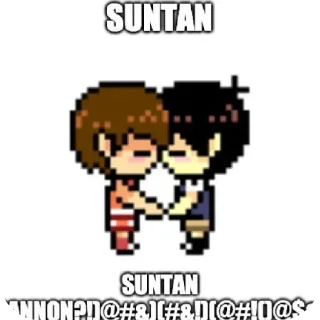 Sticker from suntan by : @sticemoji