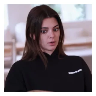 🥺 emoji Кендалл Дженнер Telegram sticker 16 of 27