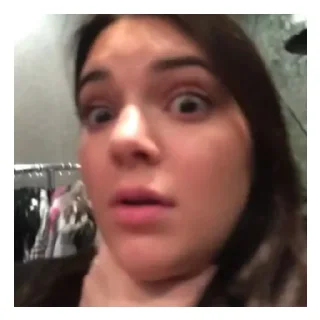 😳 emoji Кендалл Дженнер Telegram sticker 23 of 27