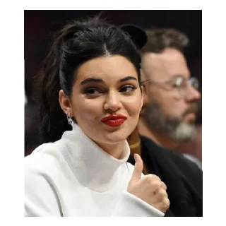 😏 emoji Кендалл Дженнер Telegram sticker 6 of 27