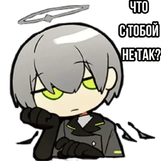 😐 emoji Arknights Telegram sticker 19 of 27