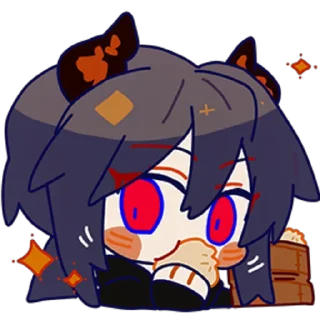 😋 emoji Arknights Telegram sticker 7 of 27
