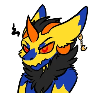 😠 emoji Hyde the Wickerbeast Telegram sticker 20 of 120
