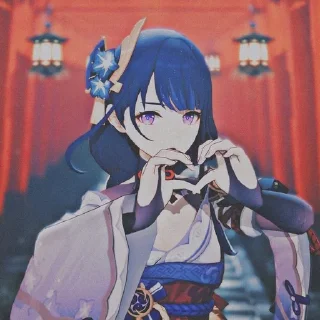 💜 emoji ::Райден Telegram sticker 20 of 120