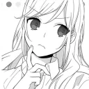 🤔 emoji Horimiya Telegram sticker 18 of 29