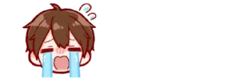 😭 emoji ഒ  . ° love boy ⊹ ˚ @stickers_emoji_R1N Telegram sticker 14 of 30