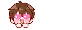 😍 emoji ഒ  . ° love boy ⊹ ˚ @stickers_emoji_R1N Telegram sticker 18 of 30