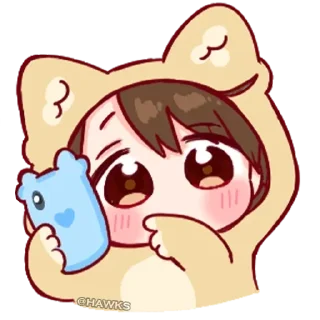 💕 emoji ˚. love doy . ༢ ° ₊ @stickers_emoji_R1N ৎㅤ𓈒 Telegram sticker 16 of 50