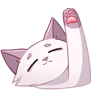 Sticker from КатШи без надписей @stickers_vk