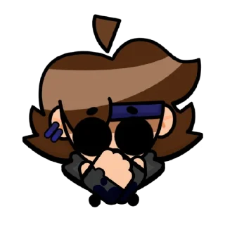 🤭 emoji Krizmi Telegram sticker 22 of 35