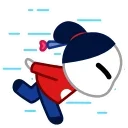 🏃‍♀️ emoji Chibi-Chan Telegram sticker 8 of 38
