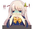 😐 emoji Moody Girlfriend Telegram sticker 6 of 41