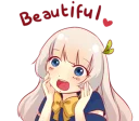 ❤ emoji Moody Girlfriend Telegram sticker 16 of 41