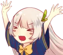 😆 emoji Moody Girlfriend Telegram sticker 14 of 41
