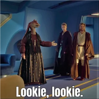 🤨 emoji Attack of the Clones Telegram sticker 8 of 100
