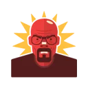 😡 emoji Breaking Bad Telegram sticker 7 of 28
