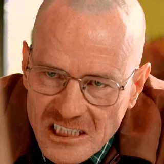 😡 emoji Breaking Bad Telegram sticker 7 of 120