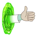 👍 emoji Больше стиков тут: @stikery4 Telegram sticker 3 of 30