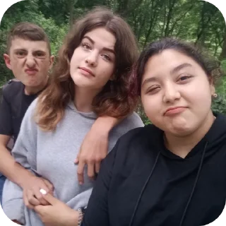✋ emoji Ну типо пон Telegram sticker 8 of 8