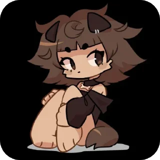 👄 emoji Мимимишка |EVERYONE|by: @ImOutcore Telegram sticker 8 of 29
