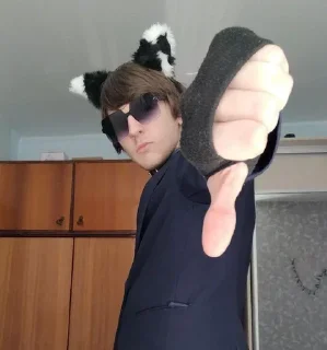 👎 emoji ЛЕХА ТАЩИТ Telegram sticker 6 of 15