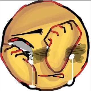 😔 emoji ❣️ Telegram sticker 11 of 45