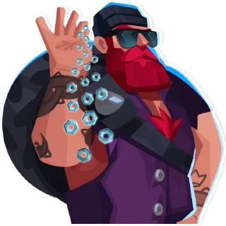 👨‍🍳 emoji Bullet Echo (by @echobulletcheats) Telegram sticker 11 of 99