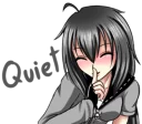 👆 emoji Pochi : [ECHO OBAKE] Telegram sticker 11 of 119