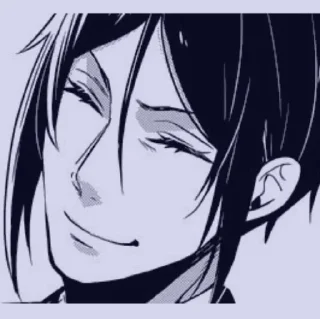 💢 emoji Sebastian Telegram sticker 20 of 46