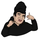 👌 emoji BadComedian Telegram sticker 4 of 7