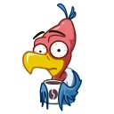 ☕️ emoji Vulture Bird Telegram sticker 10 of 15