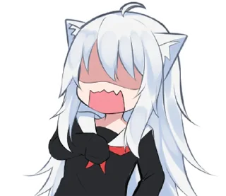 😱 emoji Mashiro v.2 Telegram sticker 11 of 40