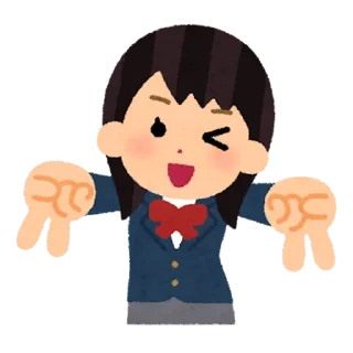 Sticker from School girl : Iru Sutoya
