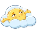 ⛅ emoji Weather Moods Telegram sticker 7 of 30