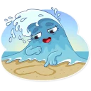 🌊 emoji Weather Moods Telegram sticker 5 of 30