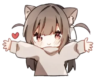 💞 emoji ꒰ nekonya ->「 @wexsavi 」 ࣪˖₊༣ Telegram sticker 12 of 24