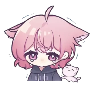 😭 emoji ⌇ᨳuwu ࣪˖♡ 「 @wexsavi 」 Telegram sticker 10 of 18