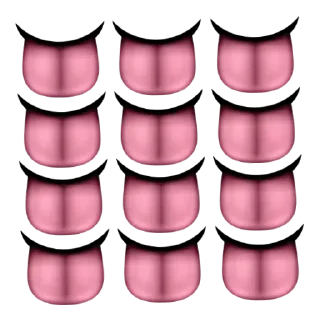 👅 emoji ^_< Telegram sticker 7 of 67