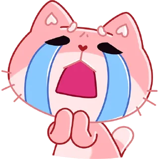 😭 emoji Мео | @sovavrestickers Telegram sticker 23 of 49