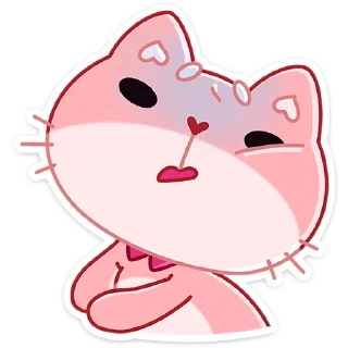 😨 emoji Мео :: @stickroom Telegram sticker 6 of 48