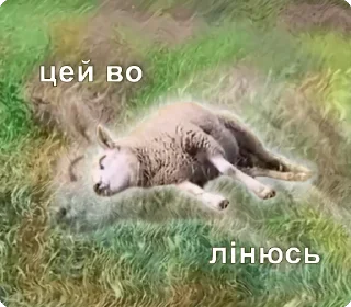 🐑 emoji цей во... @solovyy Telegram sticker 24 of 38