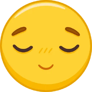 😌 emoji .В Telegram sticker 9 of 41