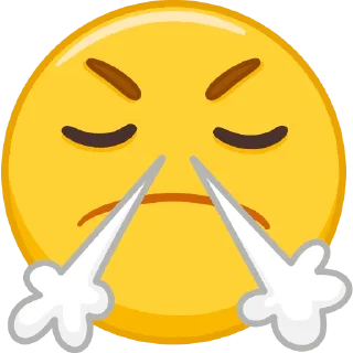 😤 emoji .В Telegram sticker 19 of 41