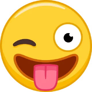 😜 emoji .В Telegram sticker 10 of 41