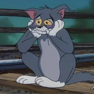 😢 emoji К🖤 Telegram sticker 10 of 98