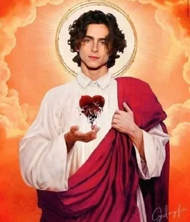 Sticker from timothee chalamet💓